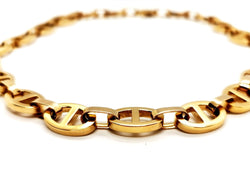 Collier Chaîne maille marine en or jaune - Castafiore