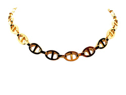 Collier Chaîne maille marine en or jaune - Castafiore