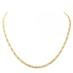 Collier Chaîne maille marine en or jaune - Castafiore