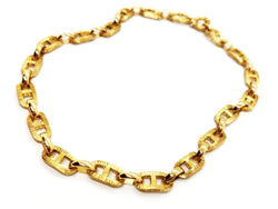 Collier Chaîne maille marine en or jaune - Castafiore