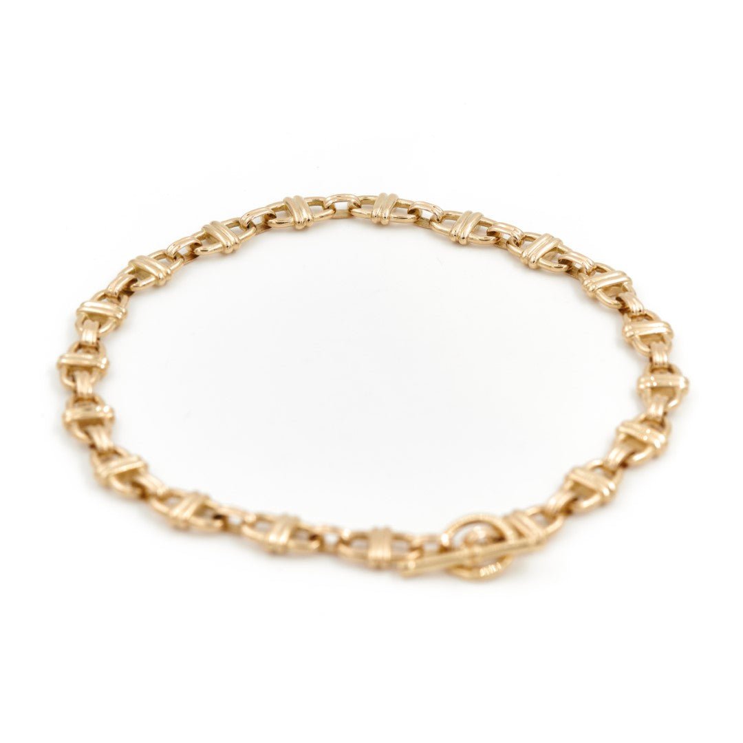 Collier Chaîne maille marine en or jaune - Castafiore