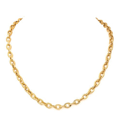 Collier Chaîne maille or jaune - Castafiore