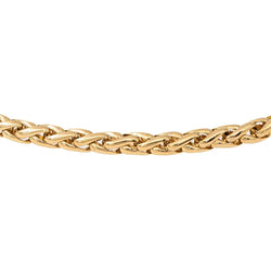 Collier Chaîne maille palmier en or jaune - Castafiore