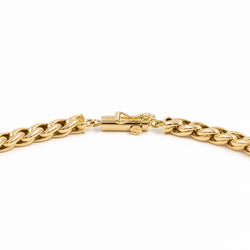 Collier Chaîne maille palmier en or jaune - Castafiore