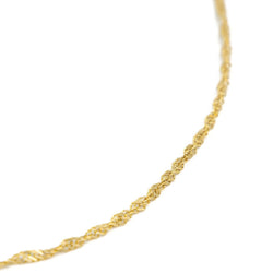 Collier Chaîne maille torsadé en or jaune - Castafiore