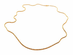 Collier Chaîne maille torsadée en or jaune - Castafiore