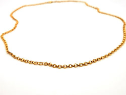 Collier Chaîne maille travaillée en or jaune - Castafiore