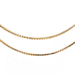 Collier Chaîne maille vénitienne en or jaune - Castafiore