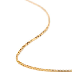 Collier Chaîne maille vénitienne en or jaune - Castafiore