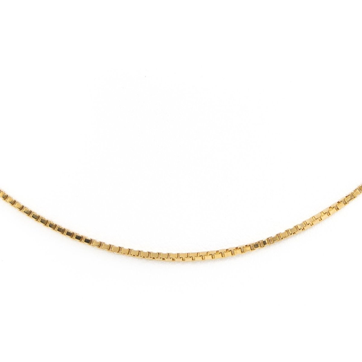 Collier Chaîne maille vénitienne en or jaune - Castafiore