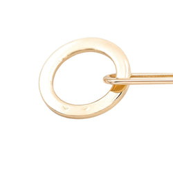 Collier Chaîne massive originale en or jaune - Castafiore