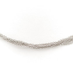Collier Chaîne multiple en or blanc - Castafiore
