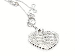 Collier Chaîne + pendentif Or blanc Diamant - Castafiore