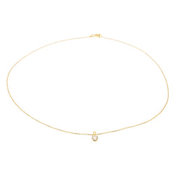 Collier Chaîne + pendentif Or jaune Diamant - Castafiore