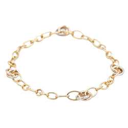 Collier Chaîne POMELLATO en 3 ors - Castafiore