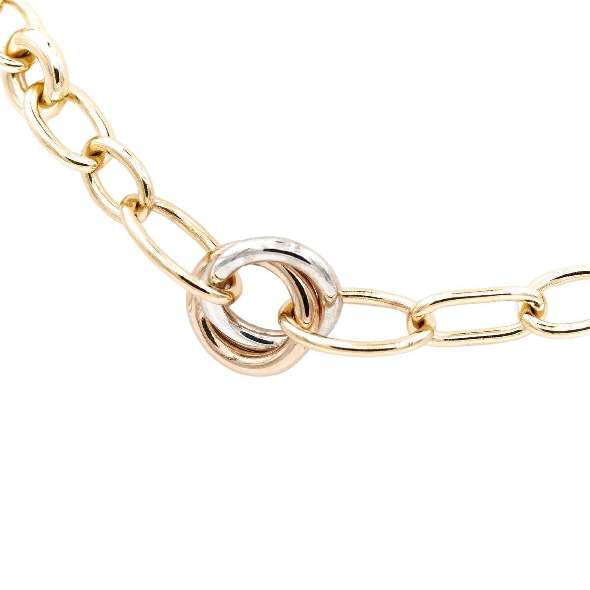 Collier Chaîne POMELLATO en 3 ors - Castafiore