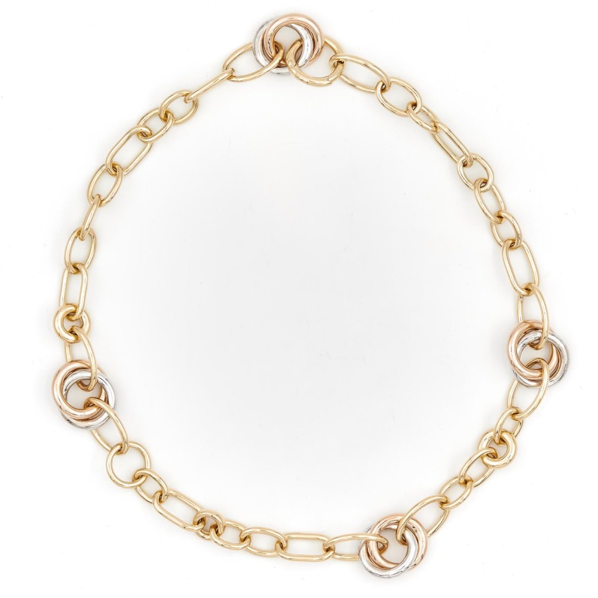 Collier Chaîne POMELLATO en 3 ors - Castafiore