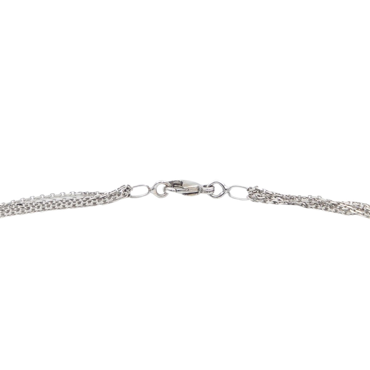 Collier Chaînes multiples en or blanc - Castafiore