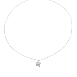 Collier CHANEL, "Comète Géode", or blanc, diamants - Castafiore