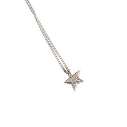 Collier CHANEL modèle "Comète" en or blanc et diamants - Castafiore