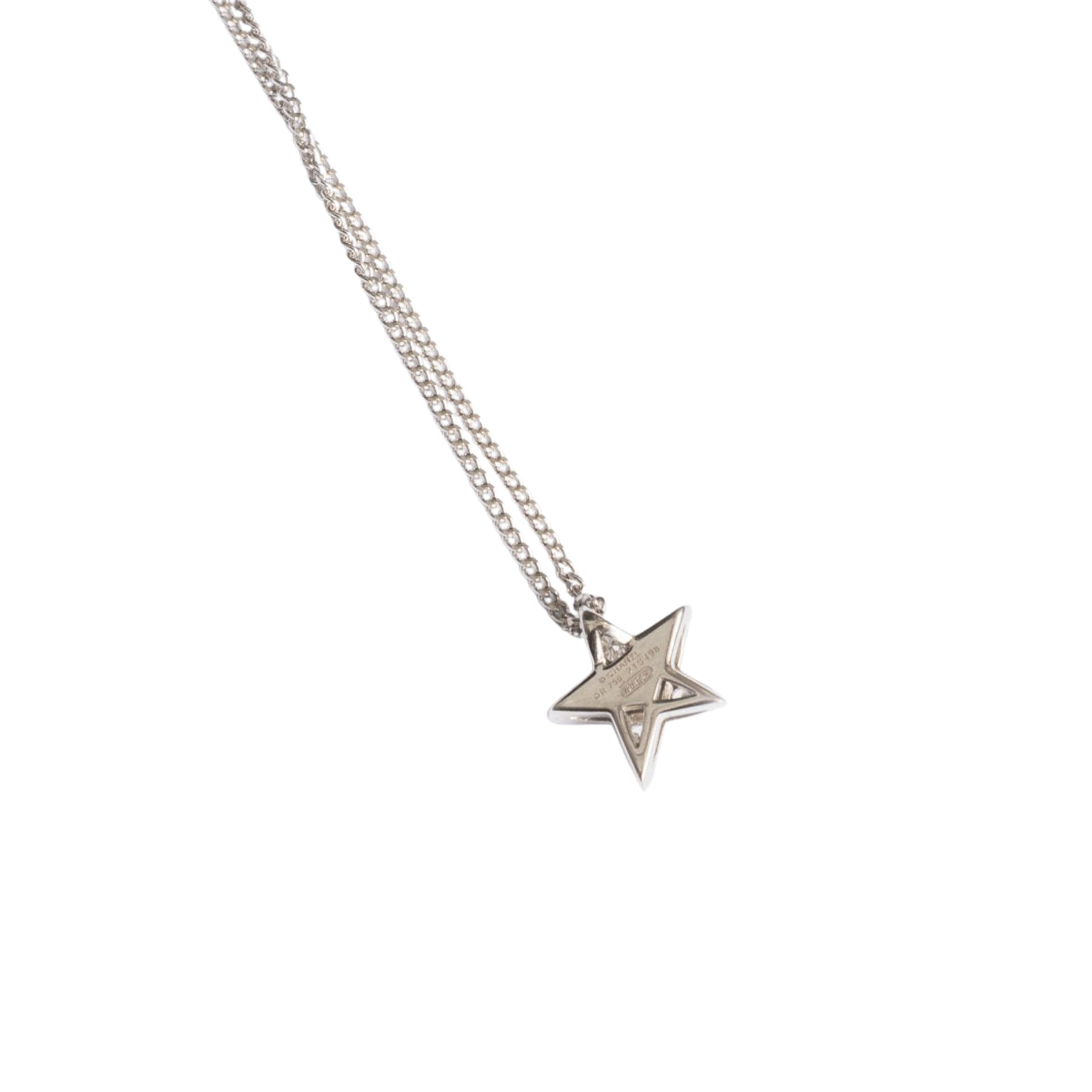 Collier CHANEL modèle "Comète" en or blanc et diamants - Castafiore