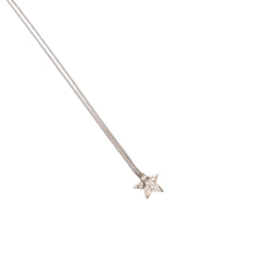 Collier CHANEL modèle "Comète" en or blanc et diamants - Castafiore