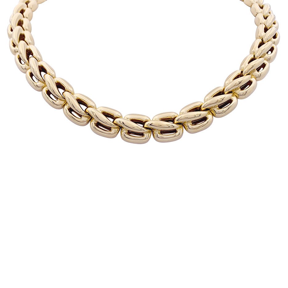 Collier CHAUMET "Kalinska" en or jaune - Castafiore
