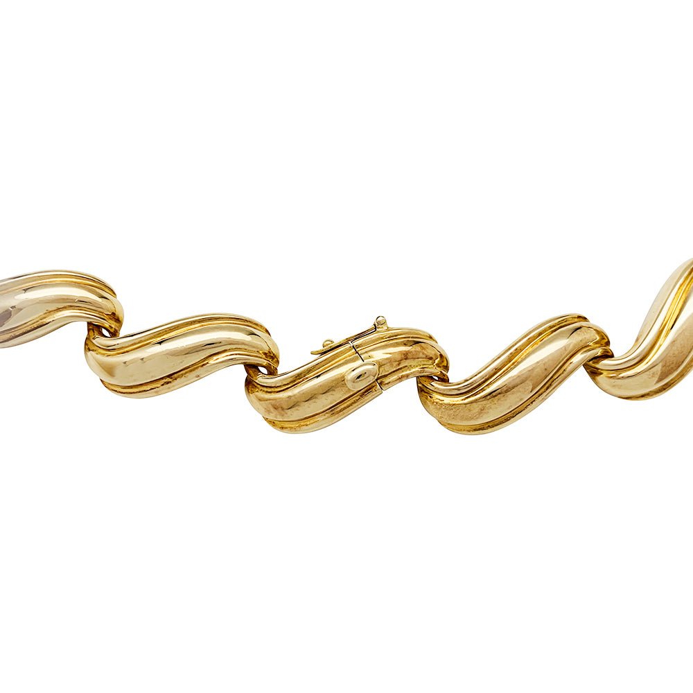Collier CHAUMET vintage or jaune - Castafiore
