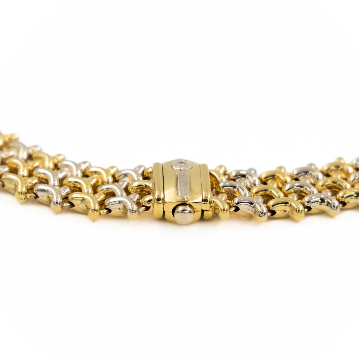 Collier CHIMENTO en 2 ors et diamant - Castafiore