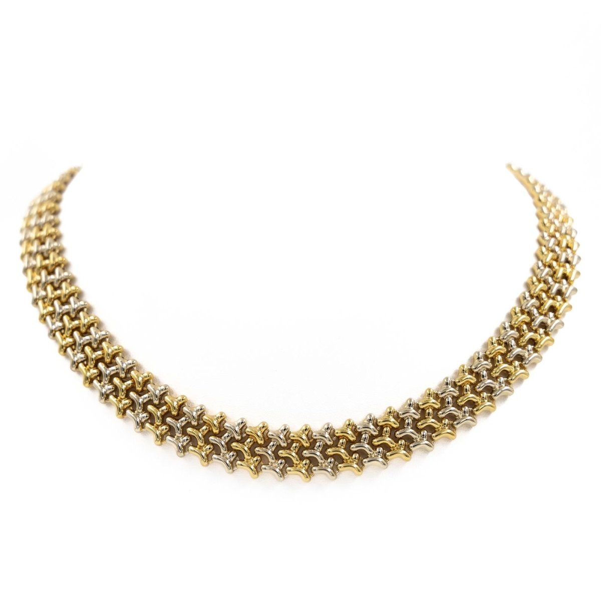 Collier CHIMENTO en 2 ors et diamant - Castafiore