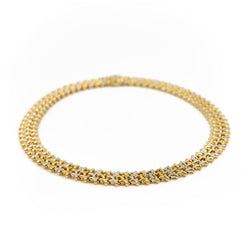 Collier CHIMENTO en 2 ors et diamant - Castafiore