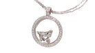 Collier CHOPARD "Happy Diamonds" en or blanc et diamants - Castafiore