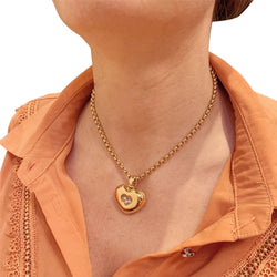 Collier CHOPARD "Happy Diamonds" en or jaune, diamants - Castafiore