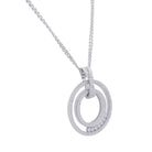 Collier Chopard, "Happy Diamonds", or blanc, diamants. - Castafiore