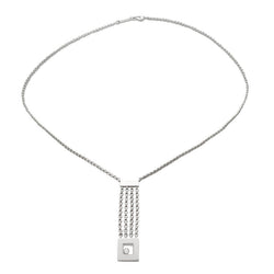 Collier CHOPARD, "Happy Diamonds", or blanc, diamants - Castafiore