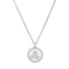 Collier Chopard, "Happy Snow Flakes", or blanc, diamants. - Castafiore