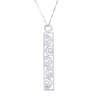 Collier CHOPARD "Happy Spirit", en or blanc et diamants. - Castafiore