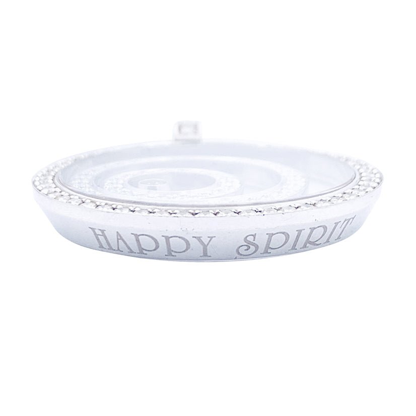 Collier Chopard, "Happy Spirit", or blanc, diamants. - Castafiore