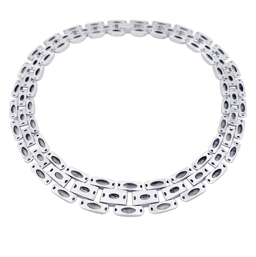 Chopard necklace La Strada white gold diamonds