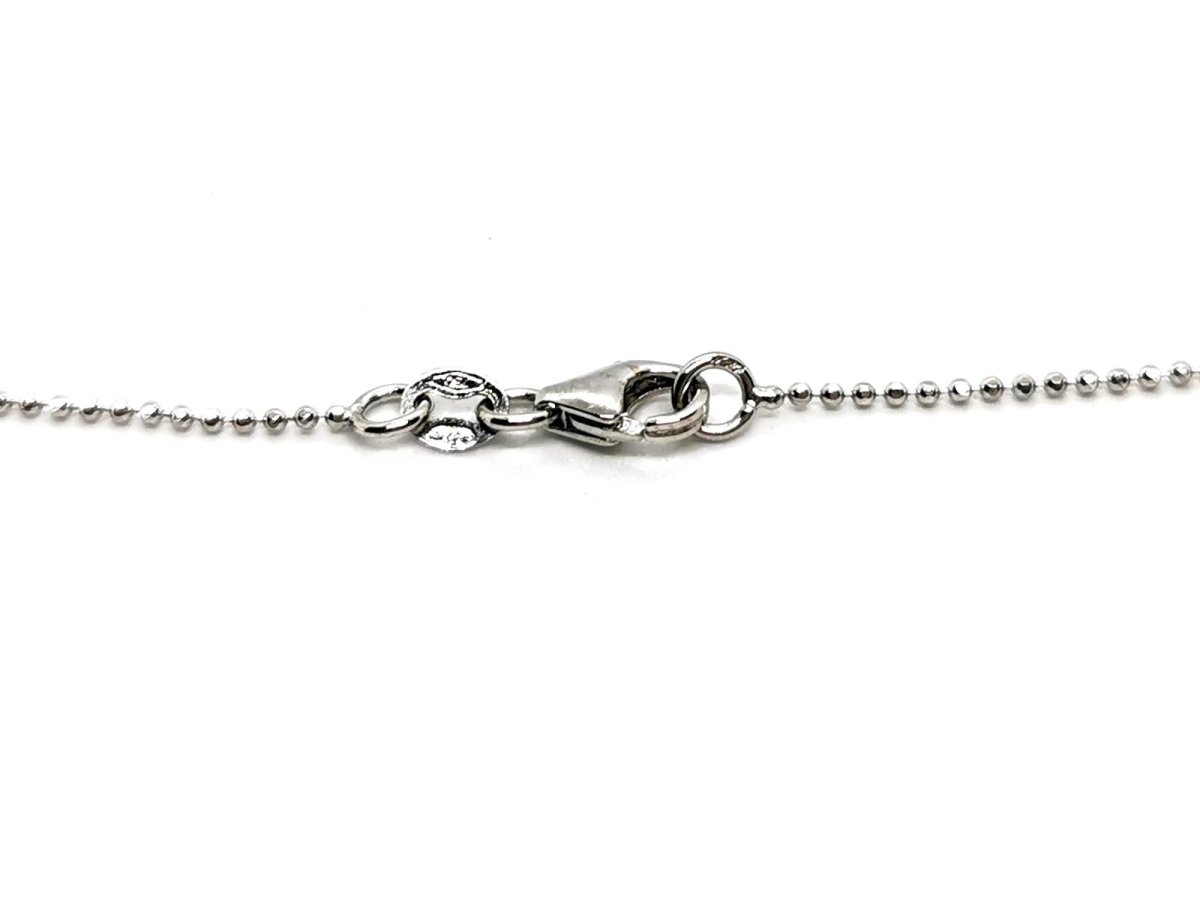 Collier Cravate en or blanc et diamants - Castafiore