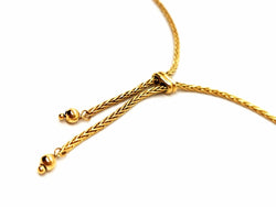 Collier Cravate Or jaune - Castafiore