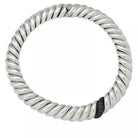 Collier David Yurman en argent, diamants noirs - Castafiore