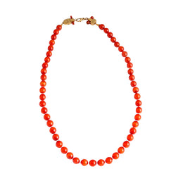 Collier de boules cornalines - Castafiore