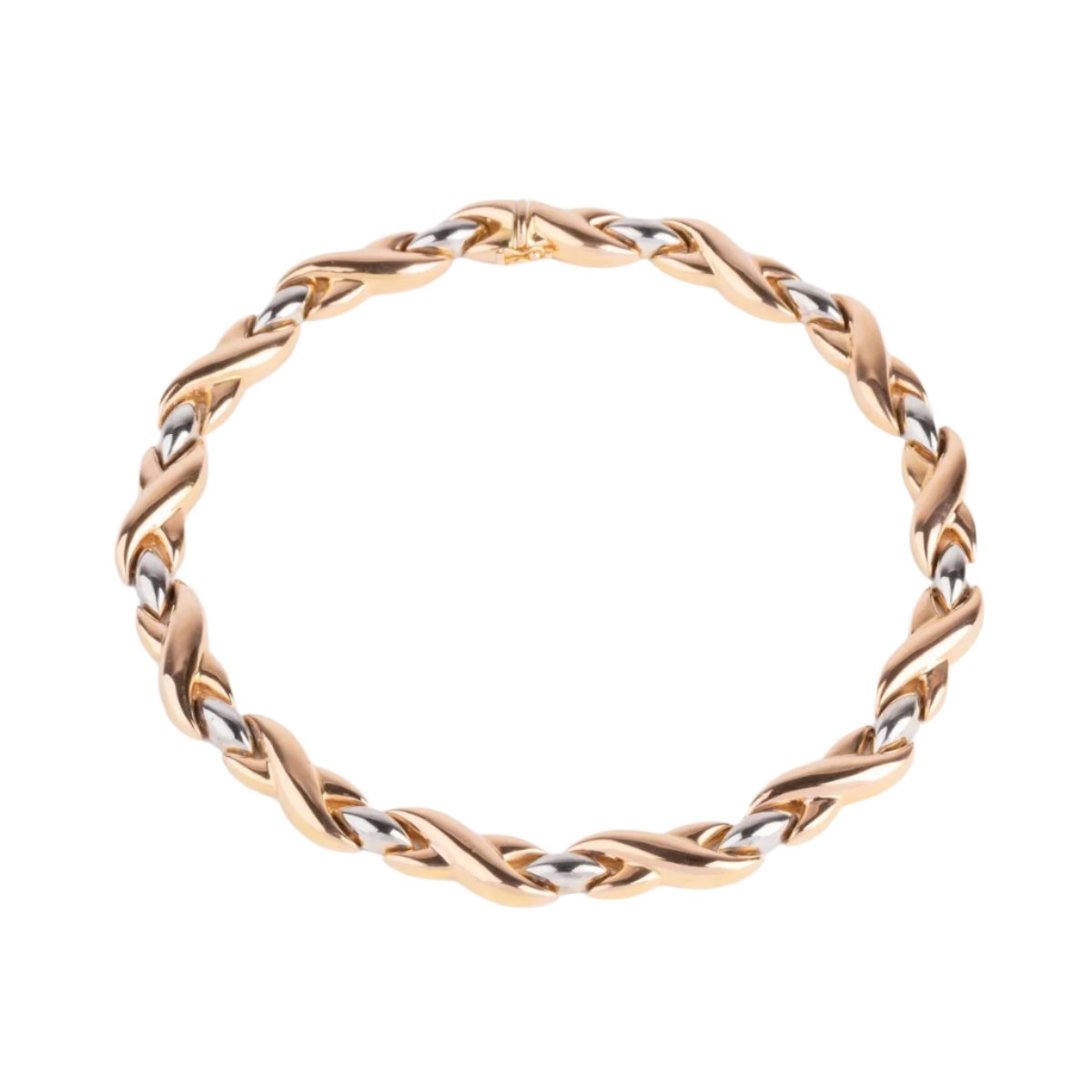Collier de la maison Cartier bi-colore - Castafiore