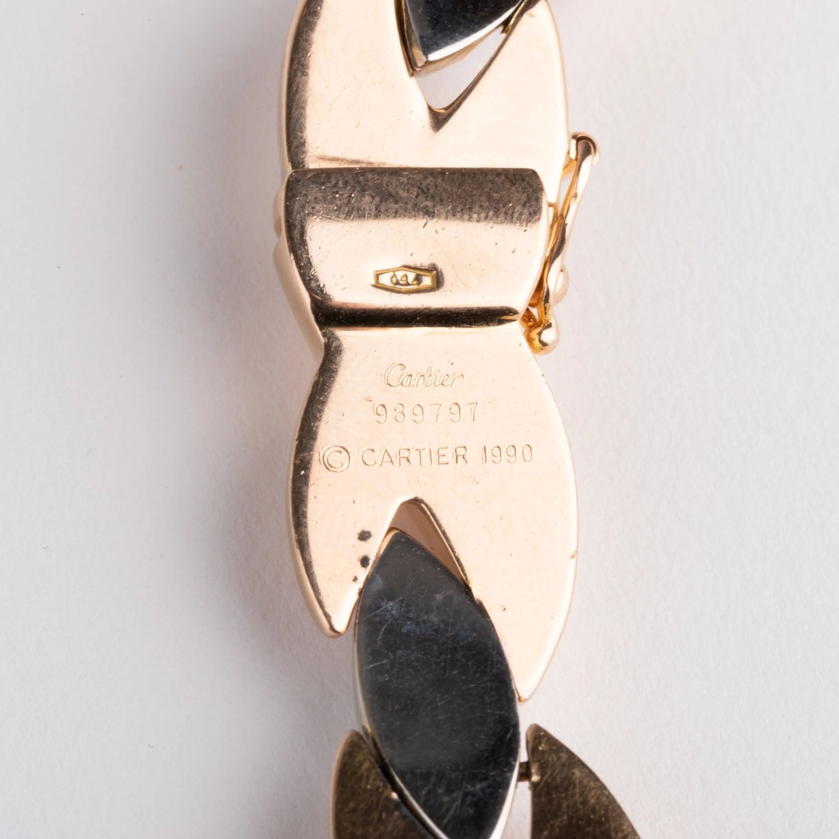 Collier de la maison Cartier bi-colore - Castafiore