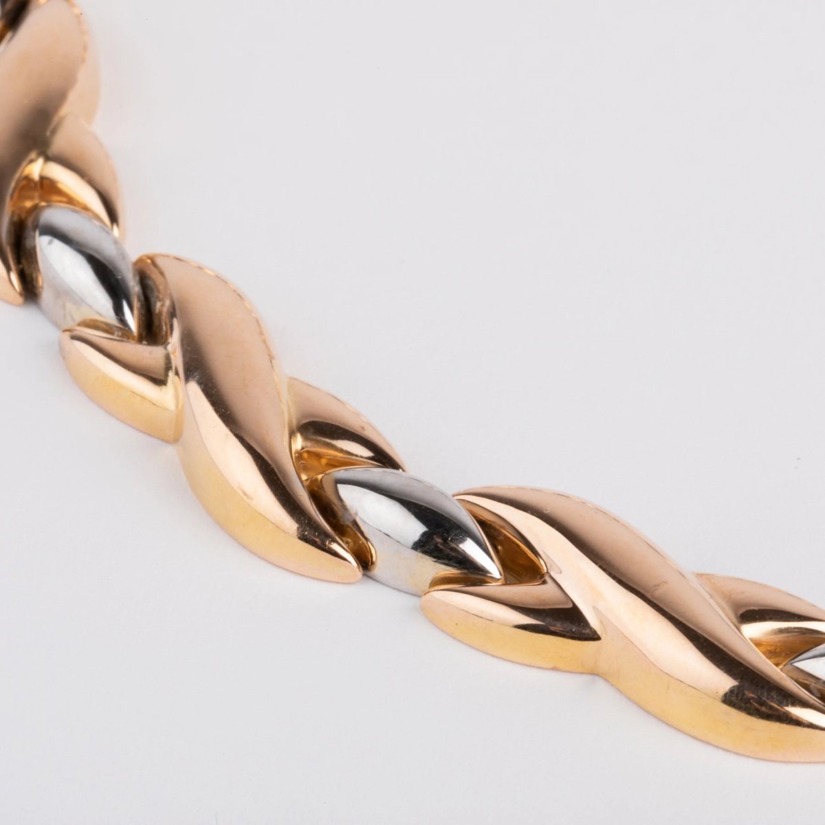 Collier de la maison Cartier bi-colore - Castafiore