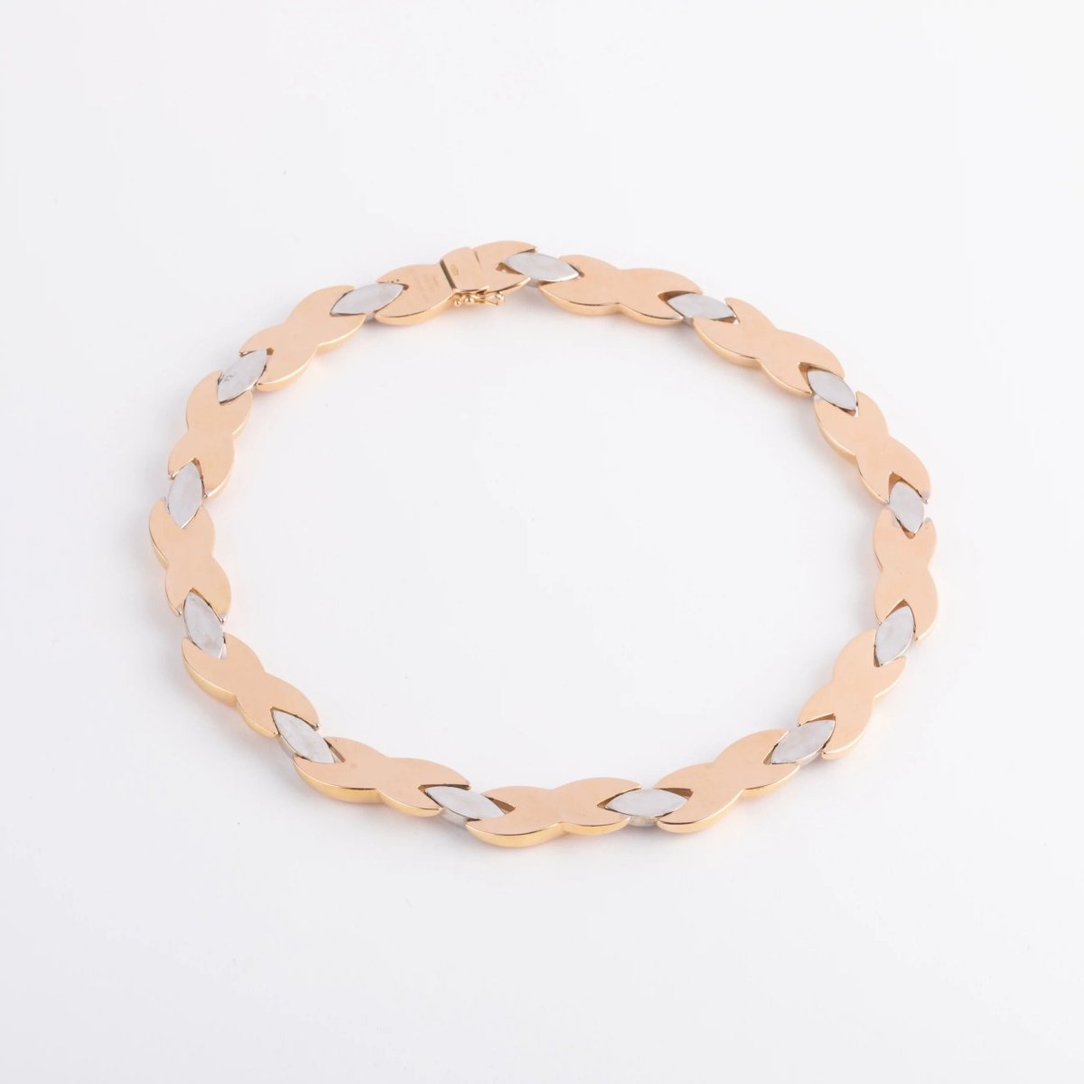 Collier de la maison Cartier bi-colore - Castafiore
