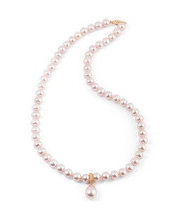 Collier de perles de culture rose - Castafiore