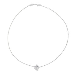 Collier Dinh Van "Cadence" en or blanc, diamants - Castafiore