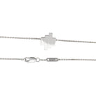 Collier Dinh Van "Cadence" en or blanc, diamants - Castafiore